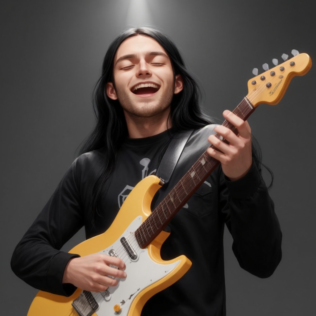 Little Billy's hot gtar