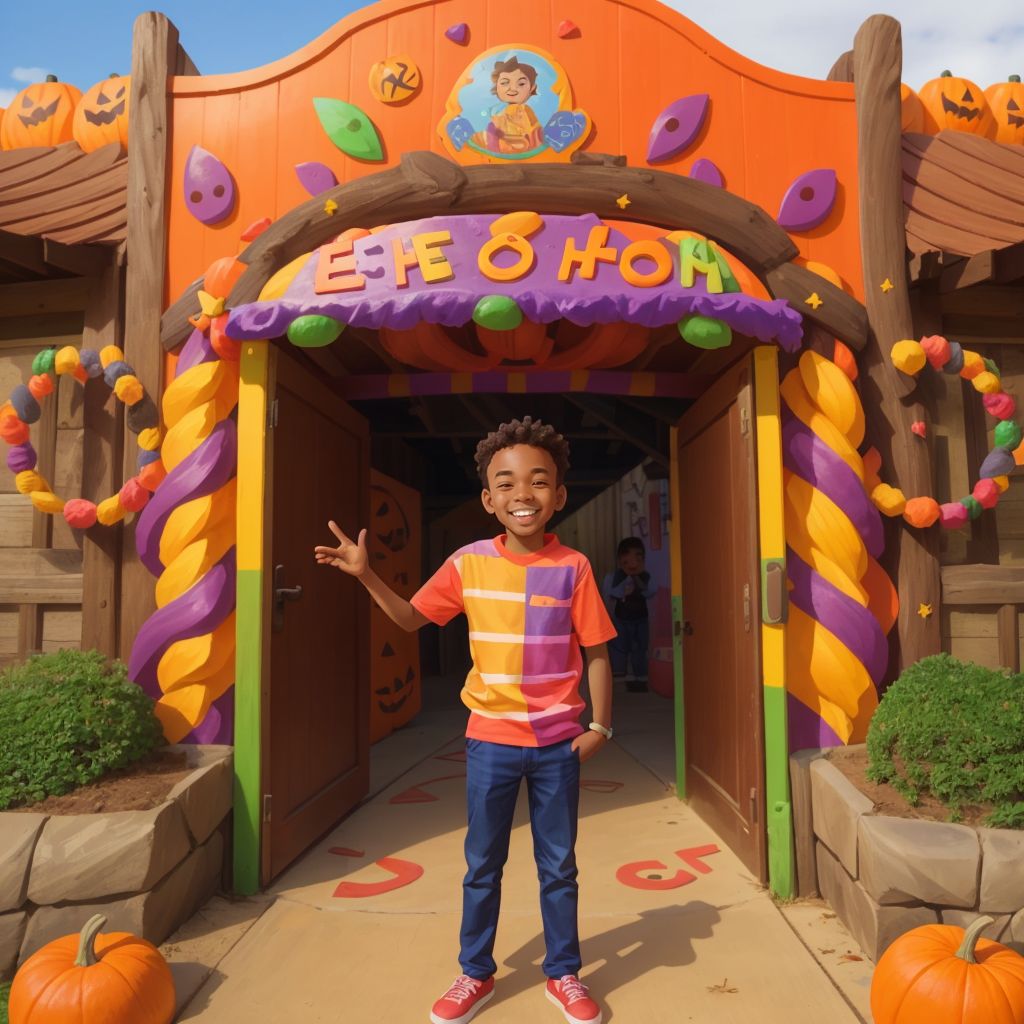 ### Title: Spooktacular Cookie Adventure at Cookie Adventure Playground